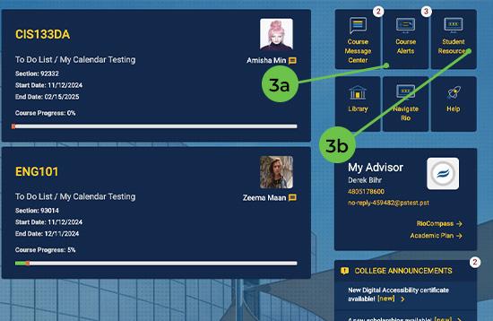 RioLearn portal screenshot