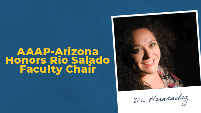 AAAP-Arizona Honors Rio Faculty Chair Dr. Hernanadez