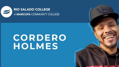 Cordero Holmes smiling