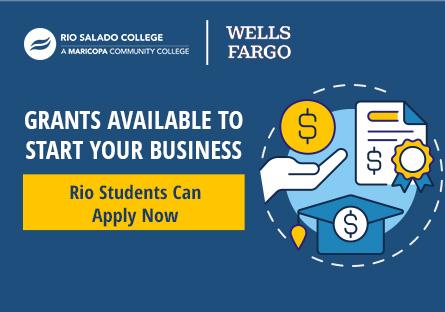 Grants available to start your business. Rio students can apply now.