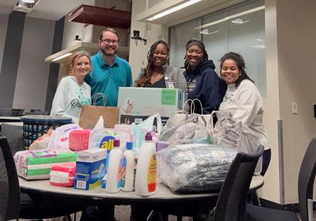 Pictured: Michele Kemp, Blake Stokes, Shaniqua Hopkins, Tara Hayman & Rikki Karren