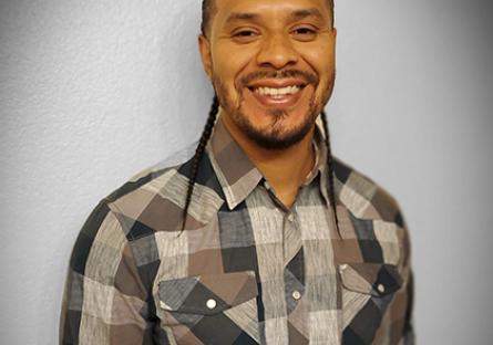 Cordero Holmes smiling