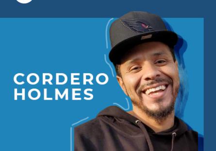 Cordero Holmes smiling