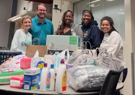 Pictured: Michele Kemp, Blake Stokes, Shaniqua Hopkins, Tara Hayman & Rikki Karren