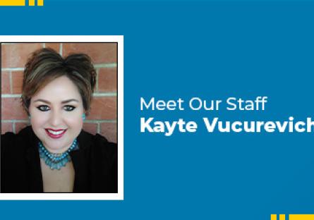 Meet our staff, Kayte Vucurevich
