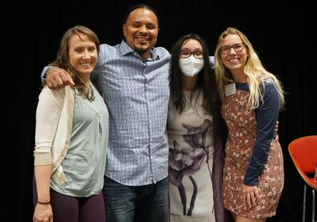 Cordero Holmes, Brittany Gay, Meredith Jaxon, and Mariah Schneider